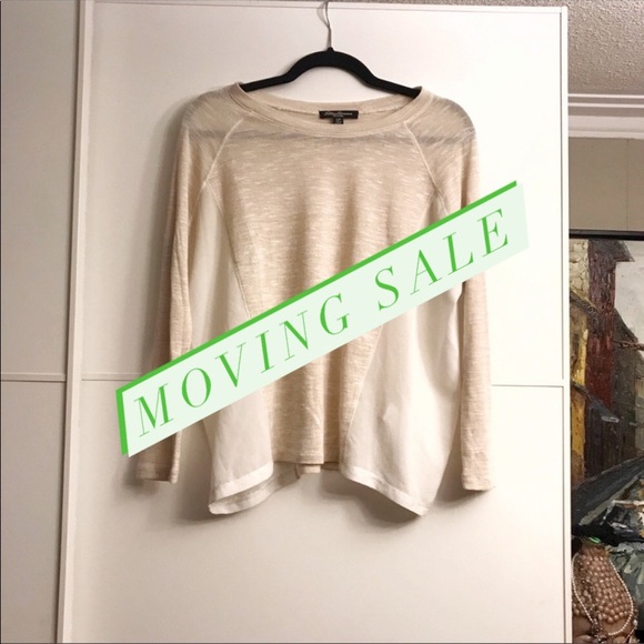 Cream Flowy Blouse - Picture 1 of 4